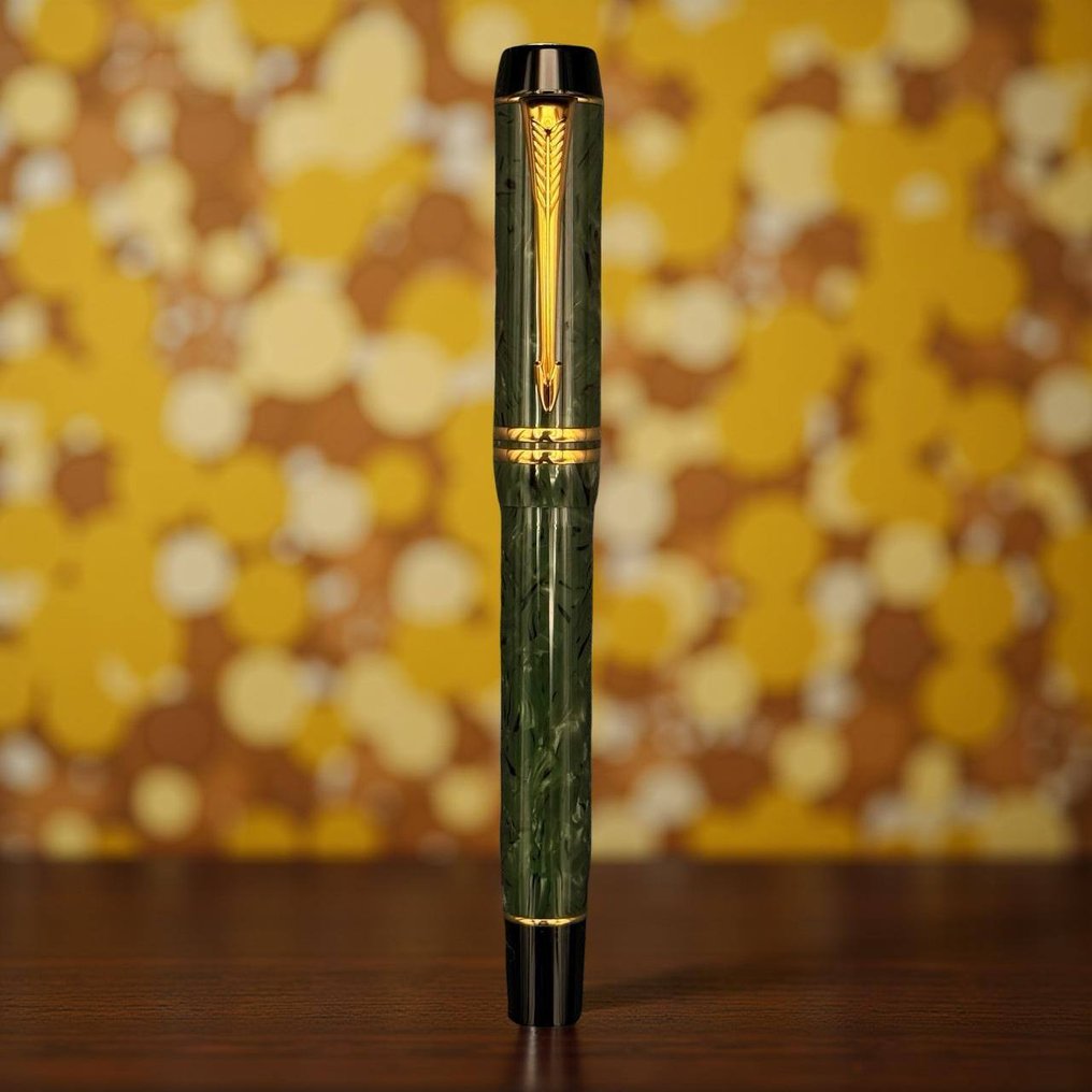 Parker - Duofold Jade Green - Fyldepen #1.0