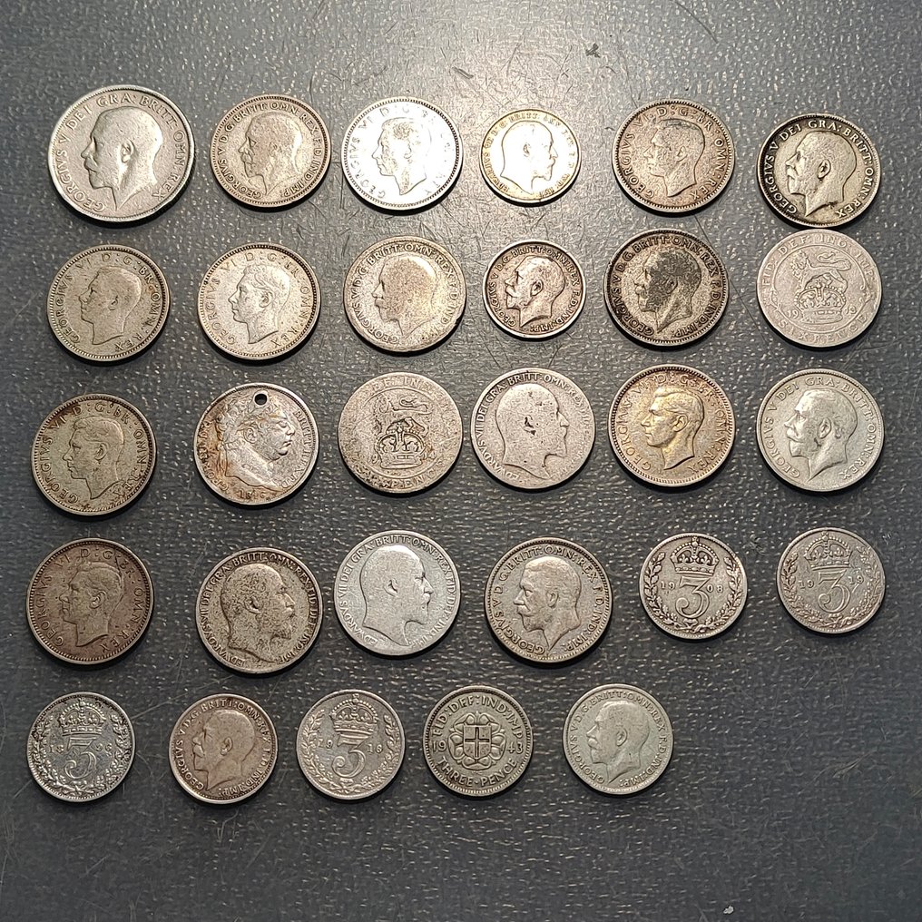 英國. Lote de 29 monedas  (沒有保留價) #1.0