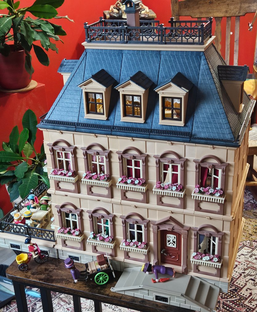 魔比玩具 - 玩具屋 Playmobil stadshuis - 1970-1980 - 德国 #1.0