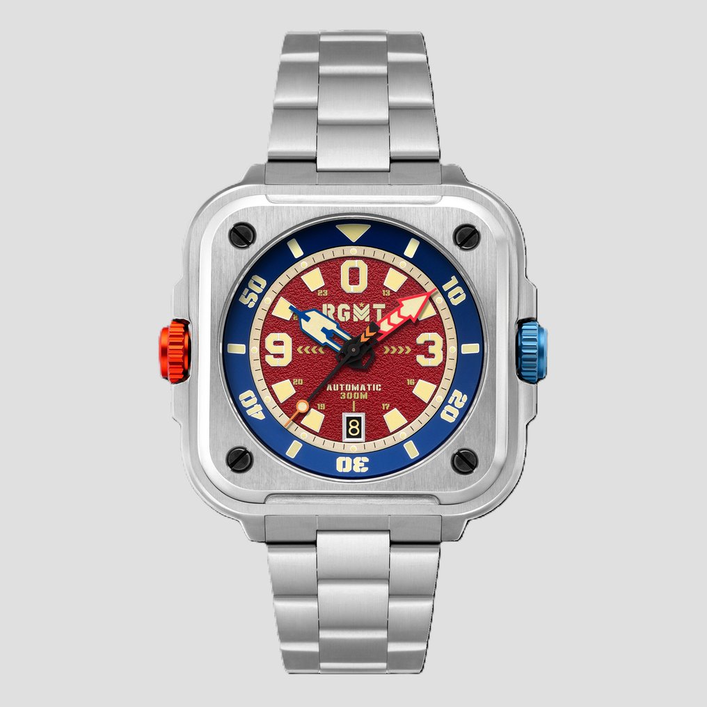 RGMT - Automatic - Sapphire - Square - 21 Jewels - NEW - χωρίς τιμή ασφαλείας - Άνδρες - 2025 #1.0