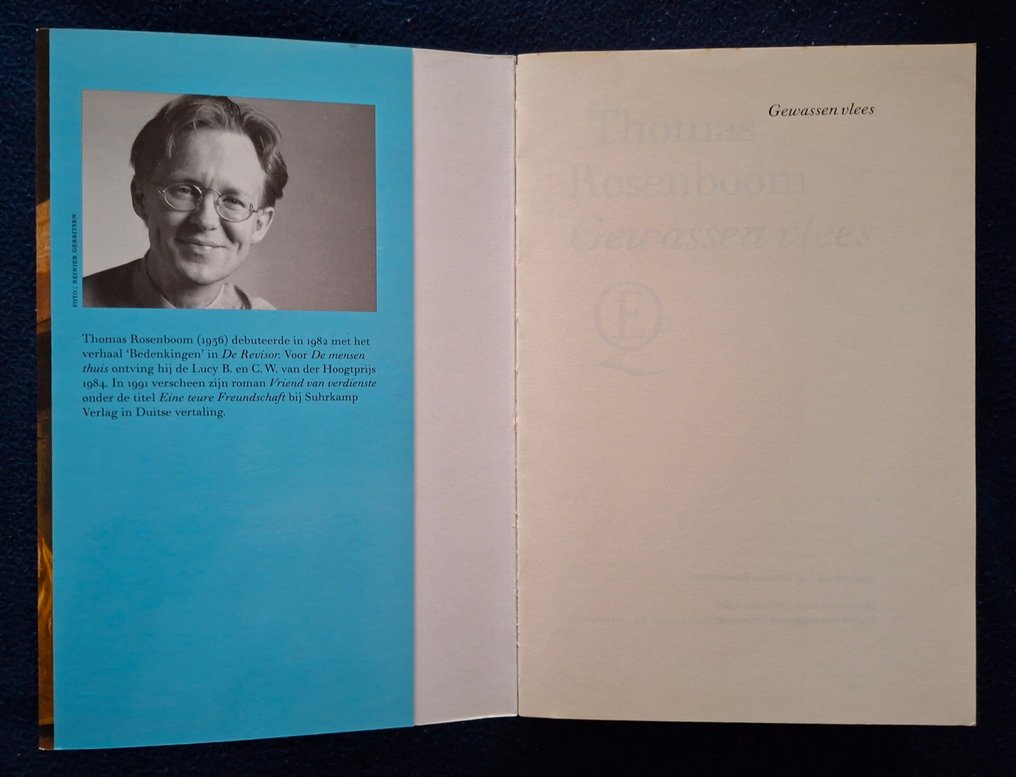 Thomas Rosenboom - Gewassen vlees (compleet) - 1995 #3.2
