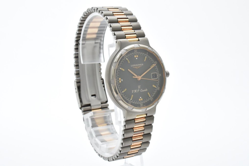 Longines - Conquest Titanium Quartz Date Integrated Bracelet Watch - Ingen mindstepris - Mænd - 1990-1999  #2.1