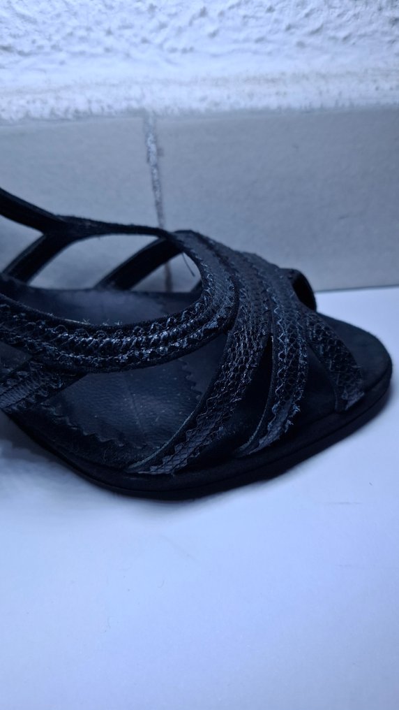 Salvatore Ferragamo - Πέδιλα με τακούνι - Mέγεθος: EU 38.5 #3.2