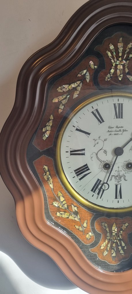 Oeil de boeuf óra -  Art Deco Fa - 1837 - Ossenoog spanyol kiadás #2.1