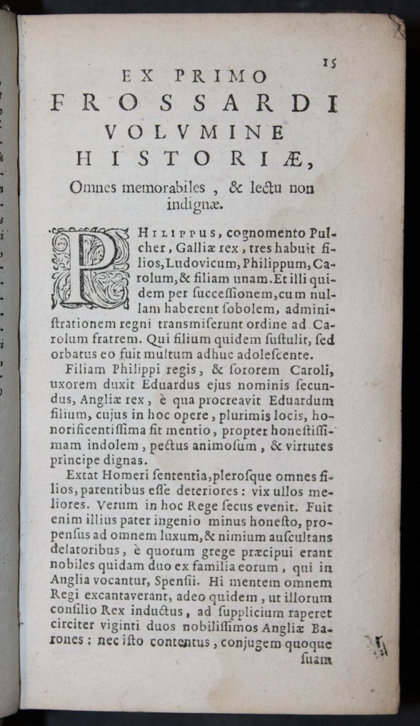 Ioanne Sleidano - Frossardi Nobilissimi Scriptoris Gallici Historiarum Opus Omne Jamprimum & Breviter Collectum & - 1656 #4.3