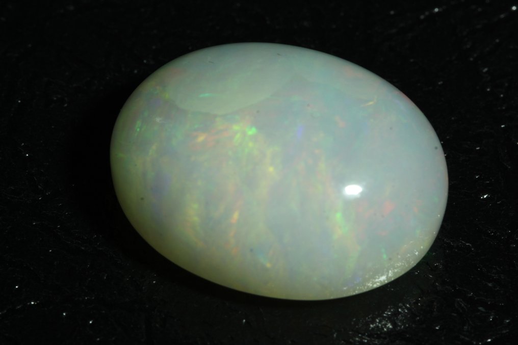 没有保留价 白色 蛋白石  - 18.01 ct - 西班牙宝石学院（IGE） - 色彩游戏 #2.1