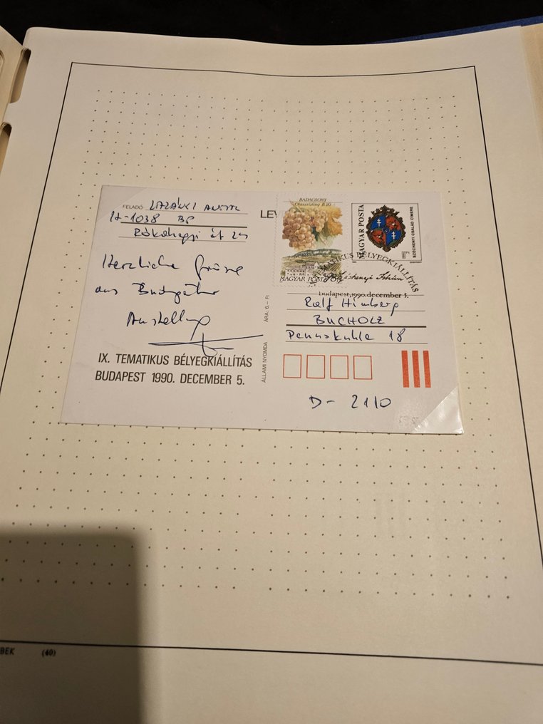 Ουγγαρία - Μεγάλη ποσότητα Magyar posta #4.3