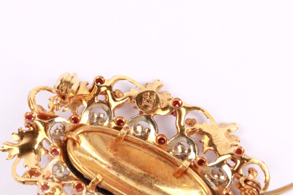 Καρφίτσα - 18 καράτια Κίτρινο χρυσό #2.1