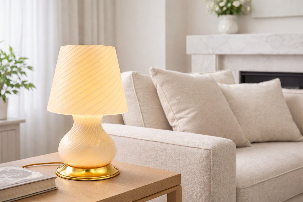 Bordslampa - Murano-glas #1.0