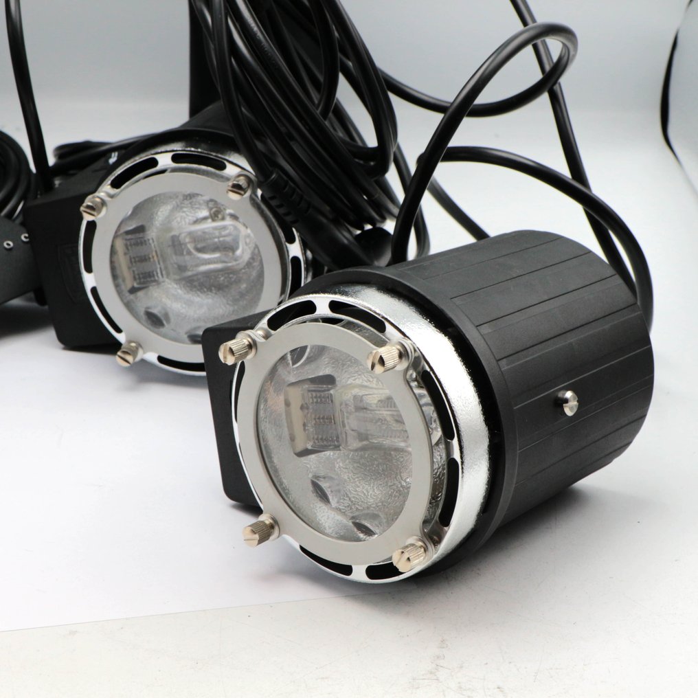 HEDLER C10 Studio Light - 1000 W System Light - Halogen Spotlight - Lampset - 3 stuks Φλας στούντιο #1.0