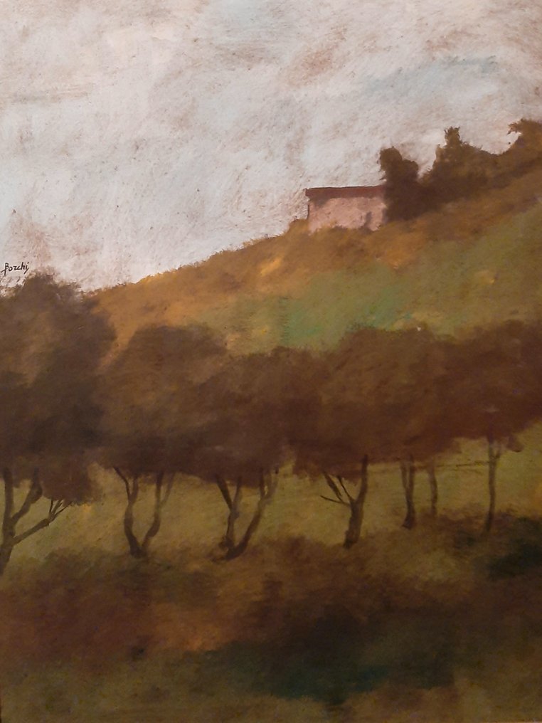 Deanna Borchi (1944) - Paesaggio Collinare #1.0