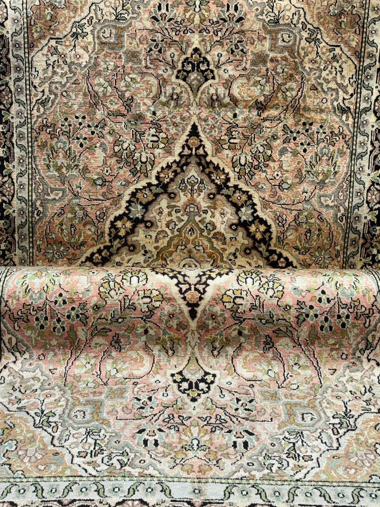 Keshan - 小地毯 - 182 cm - 123 cm - 丝绸已清洗 #4.3