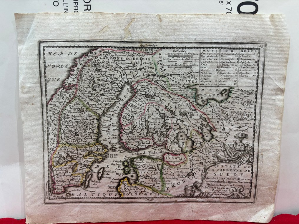 Γαλλία - Σουηδία; Jacques Chiquet - Estats de La couronne de Suede - 1701-1720 #1.0