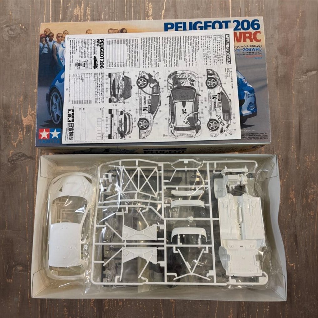 Tamiya  - Αυτοκινητάκι 1/24 SCALE PEUGEOT 206 WRC - 1990-2000 - Ιαπωνία #2.1