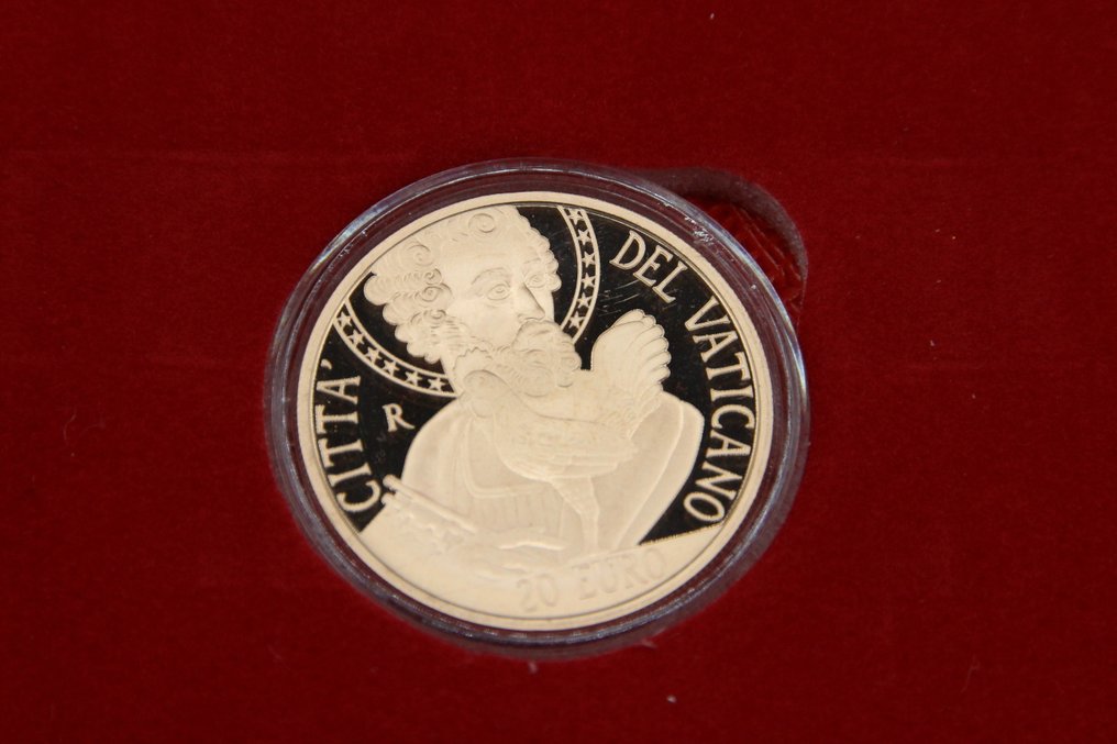 Βατικάνο. 20 Euro 2024 "Il Gallo di San Pietro" Proof (χωρίς τιμή ασφαλείας) #1.0