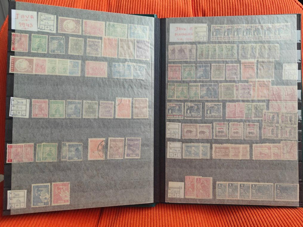 荷屬東印度群島 1852/1983 - 来自一个大型收藏的各种重复相册：主要是荷兰、荷属东印度和印度尼西亚。 #3.2