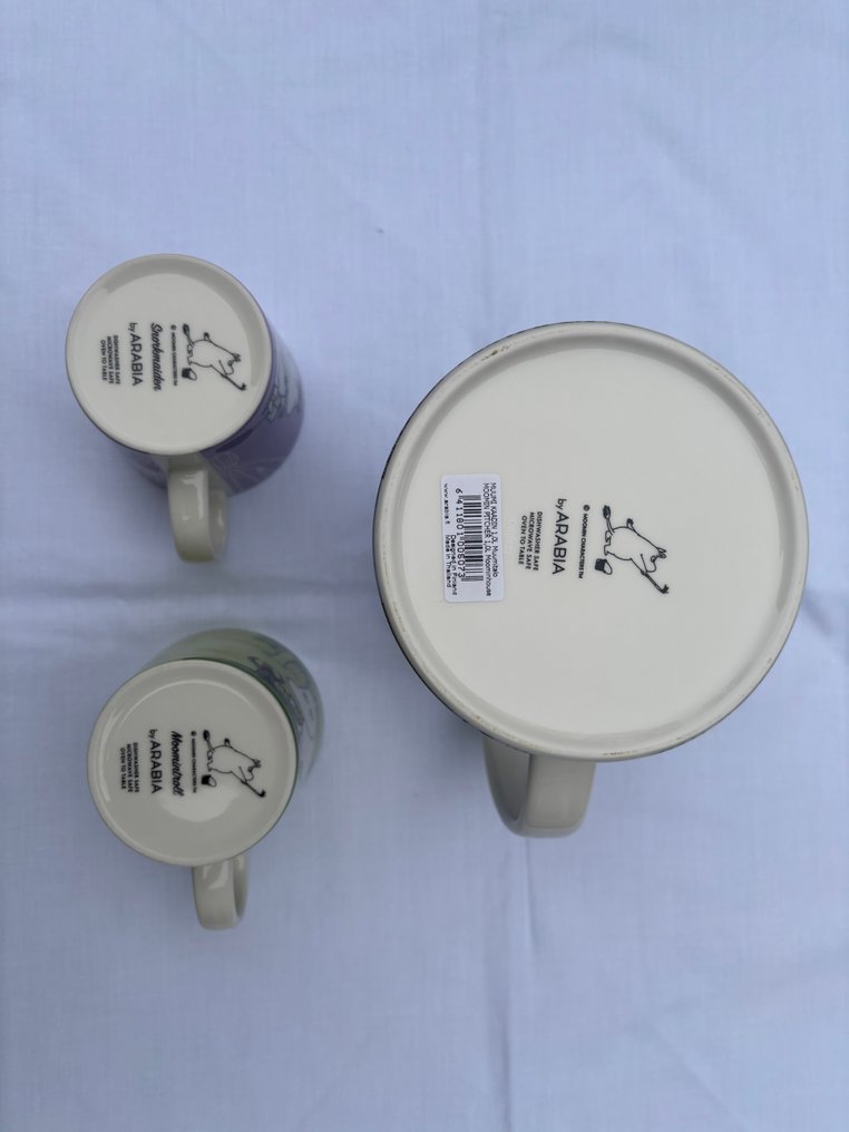 Arabia - Drinking service (3) - Earthenware - Moonin #1.0