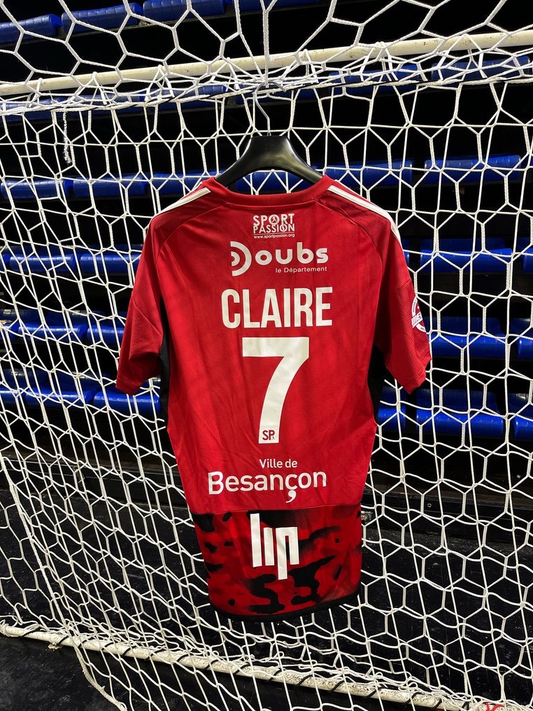 Grand Besançon Doubs Handball - Αγώνας της Αγίας Βαρβάρας. - ADRIEN CLAIRE - 2025 - Αθλητική φανέλα #1.0