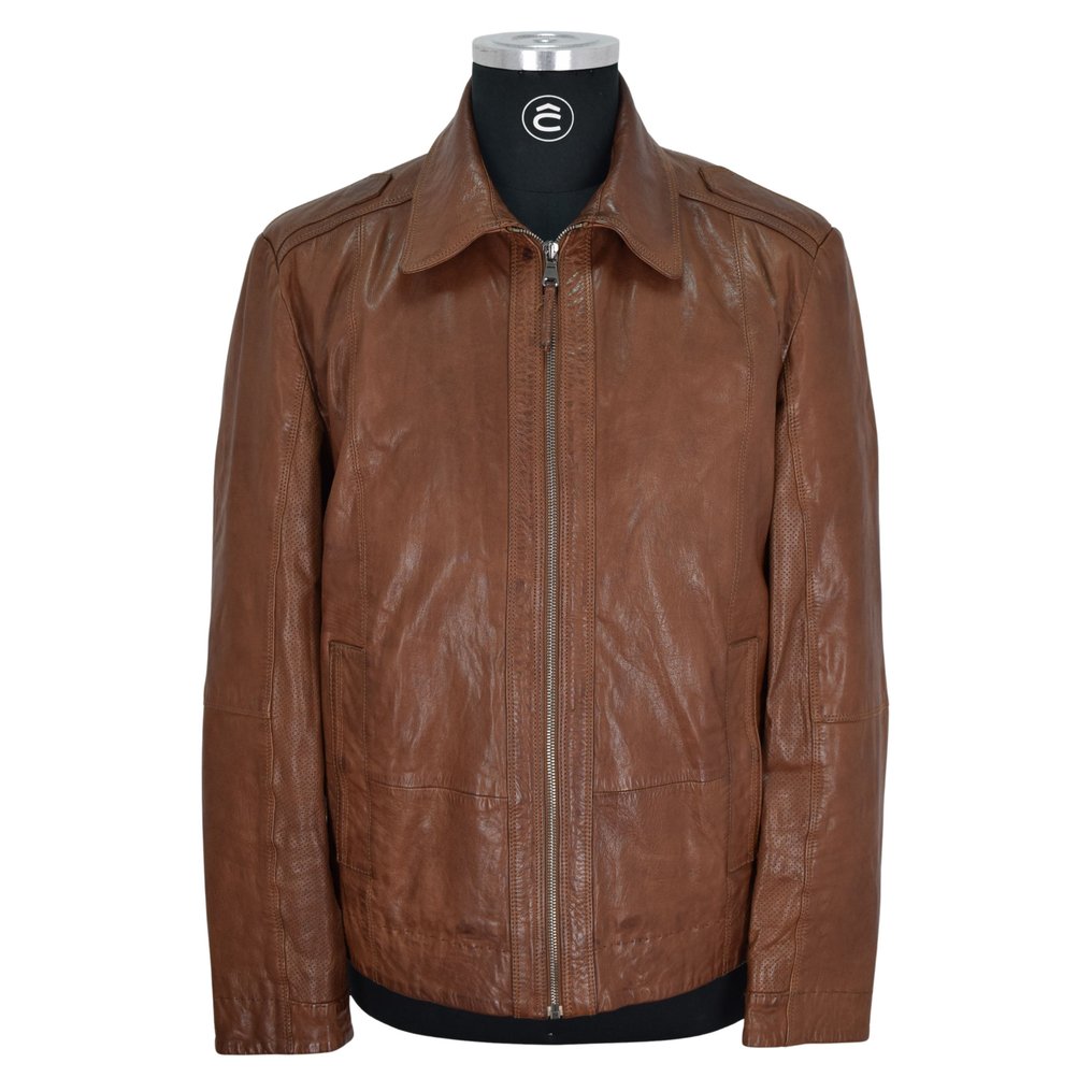 Hugo Boss Goatskin - Leather jacket #1.0