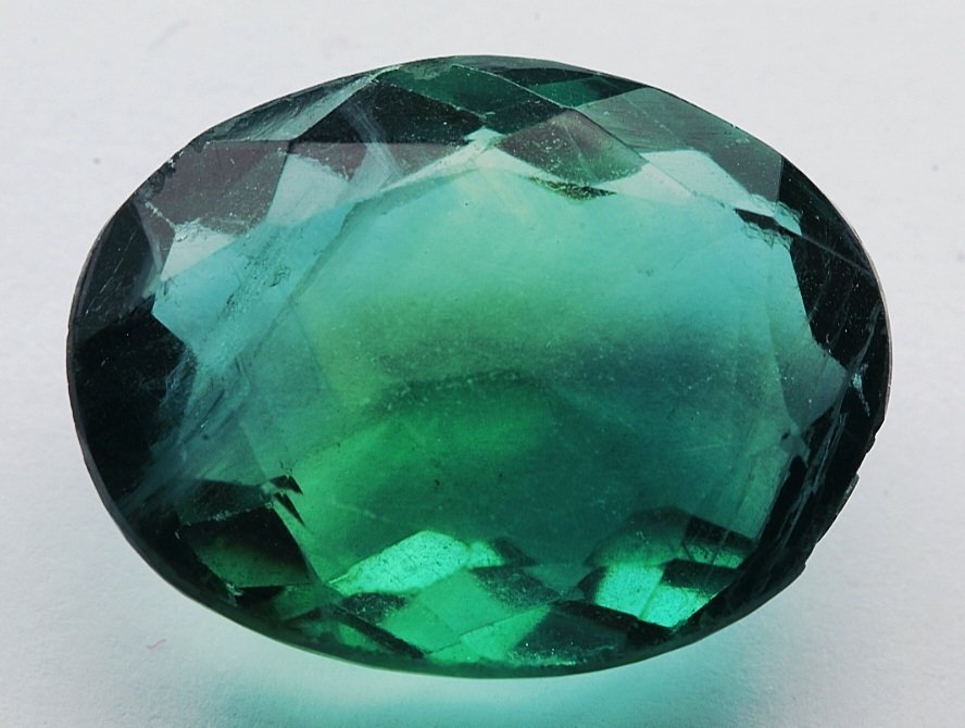 χωρίς τιμή ασφαλείας Πράσινο, Μπλε Φθορίτης  - 24.77 ct - Instituto Gemólogico Español (IGE) #1.0