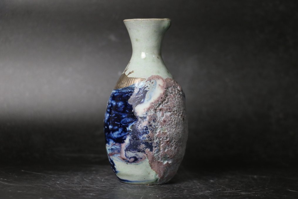 Kisho-seki（人造水晶石）清酒瓶 - 陶瓷 - 木ノ戸久仁子 Kinoto Kuniko (b. 1976) - 日本 - 1900-2000 #2.1