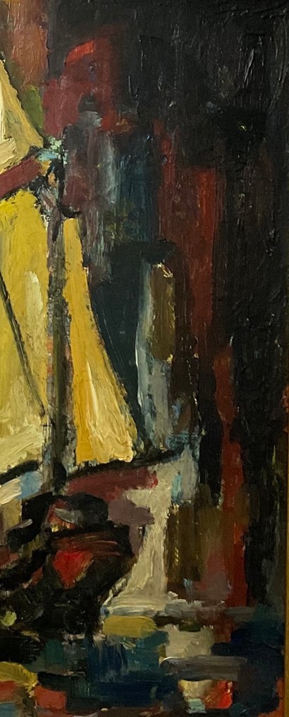 Hollandse school (XX) - Abstracte boot #3.2