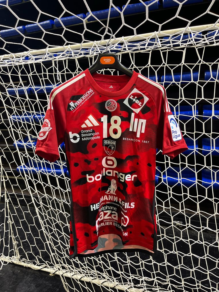 Grand Besançon Doubs Handball - Αγώνας της Αγίας Βαρβάρας. - CLÉMENT MERCZEL - 2025 - Αθλητική φανέλα #1.0