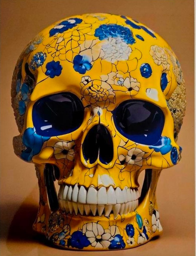 Dead Head (1972) - Delft Smiley Skull #1.0