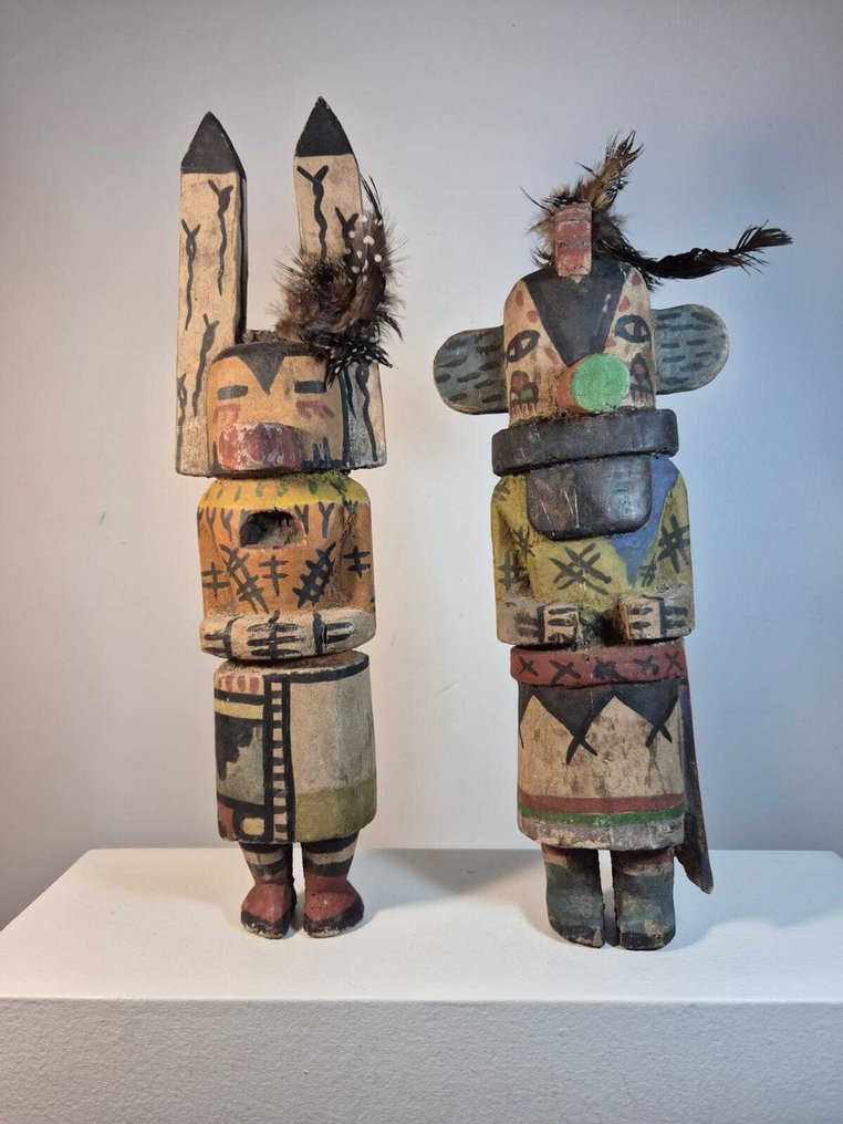 Très beau couple Kachina/Hopi - Doll #1.0