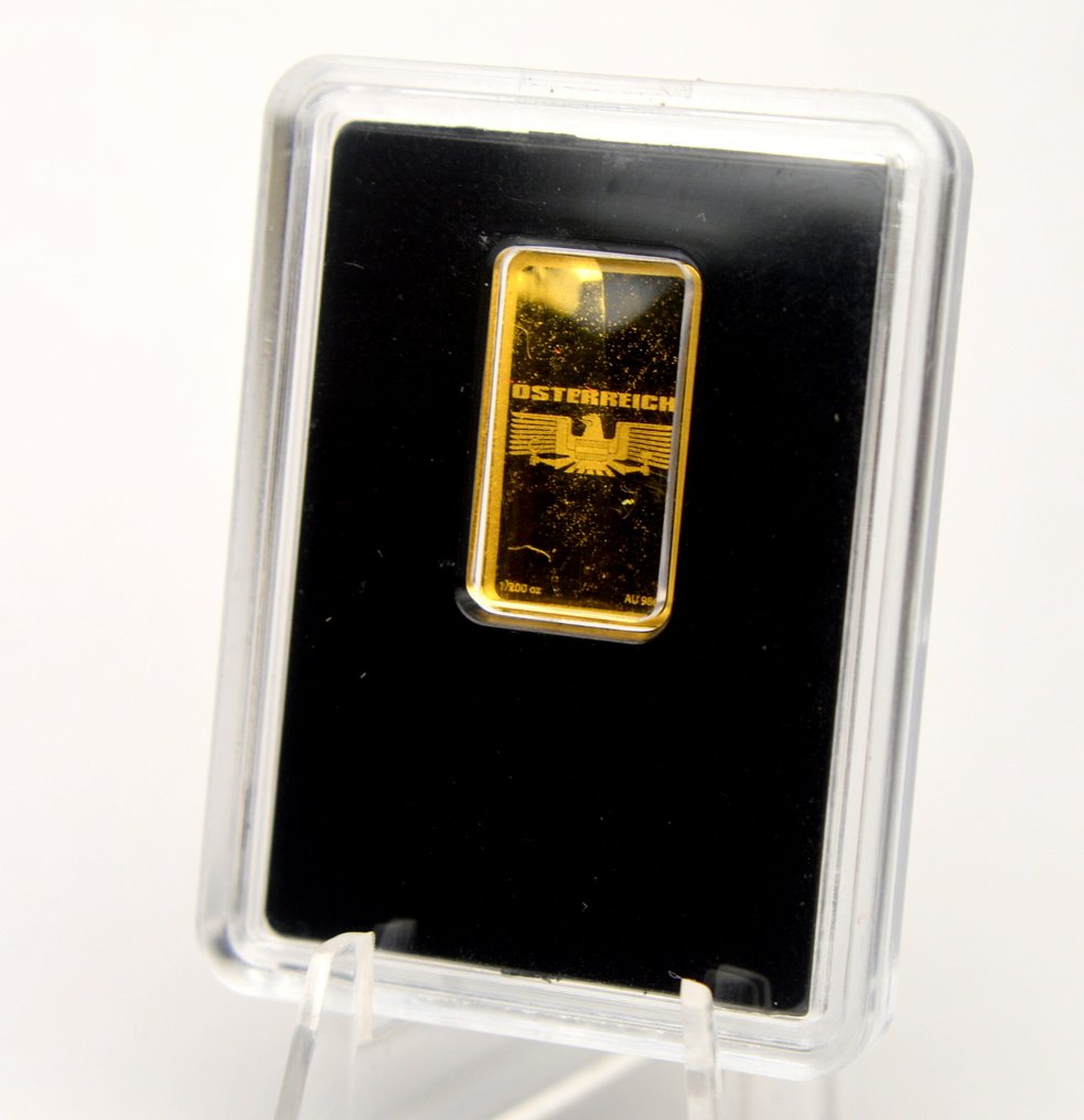 Østrig. Medal Basilika Mariazell 2022  - Bar Ingot - 1/200oz (.999)  (Ingen mindstepris) #3.2