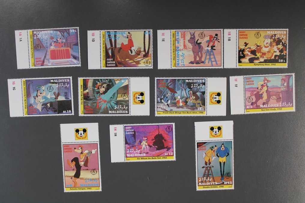 Différents pays  - 52 phrases complètes différentes de Disney #2.1