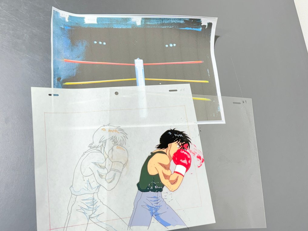 Madhouse - 原始动画画片和绘图，带复制背景 - Hajime no Ippo (2000/02) #2.1