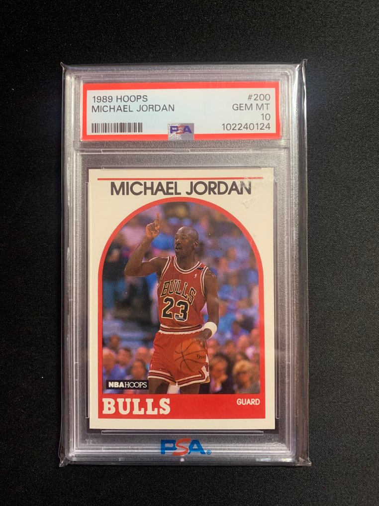 1989 hoops Michael Jordan #200 - PSA 10 - 1 Graded card #1.0