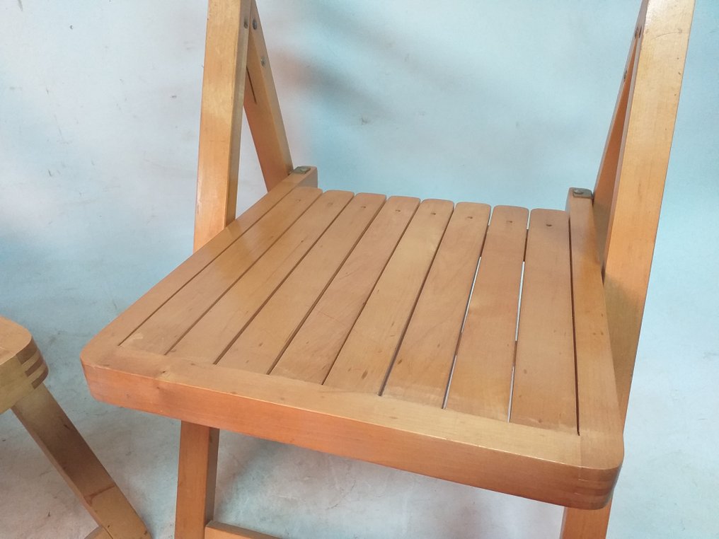 Stol - Bøg - 2x klapstole #1.0