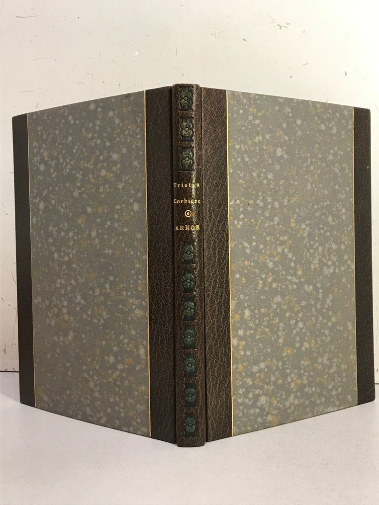 [Bretagne] Tristan Corbière / André Deslignières - Armor [Reliure signée Devauchelle; ex. sur vélin] - 1920 #1.0