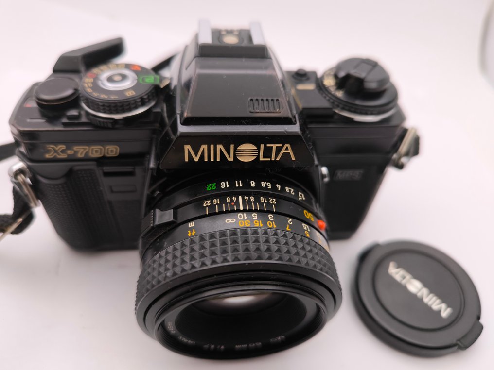 Minolta X-700 + MD 1,7/50mm | Single lens reflex camera (SLR) #1.0