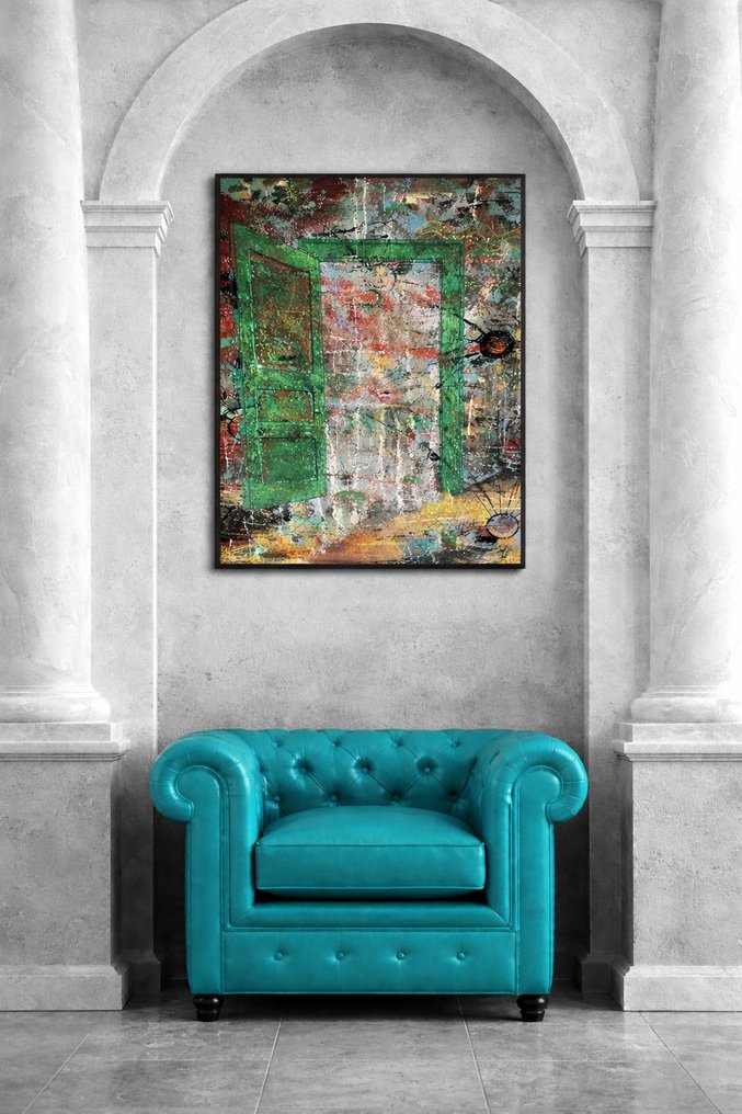 Castagna Maurizio 1961 - XL - Aurora Su Exo - Terra #2.1