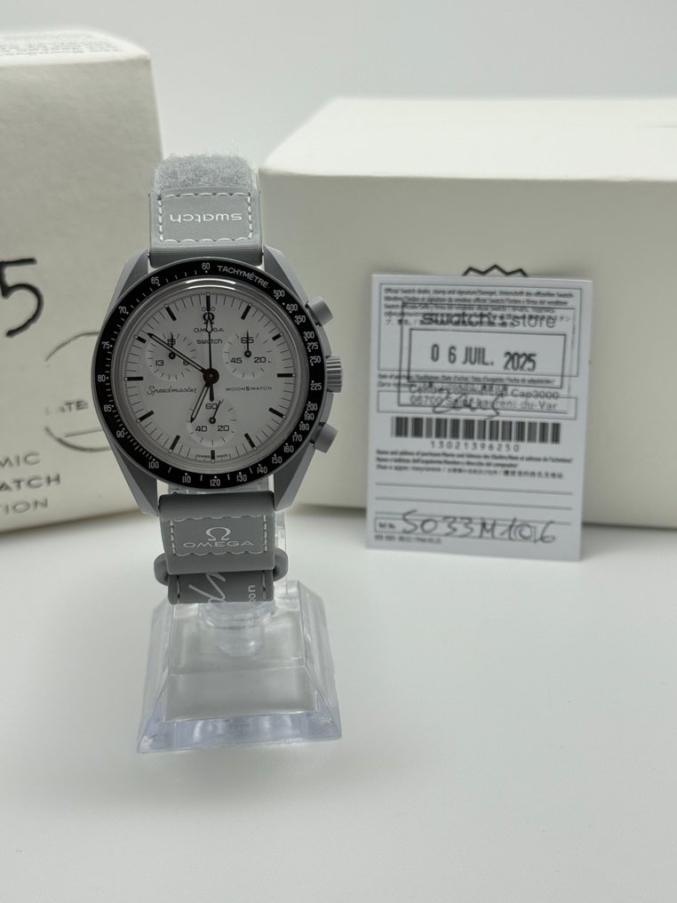 Omega x Swatch - Moonswatch 1965 - Zonder minimumprijs - S033M106 - Unisex - 2025 #4.3