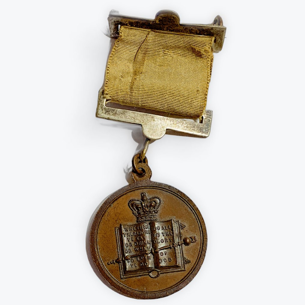 Ηνωμένο Βασίλειο - Στρατιωτικό μετάλλιο - Βραβείο τιμής της εταιρείας εγκράτειας #3.2