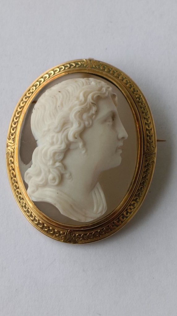 Smykkenål - 18 karat Gull #1.0