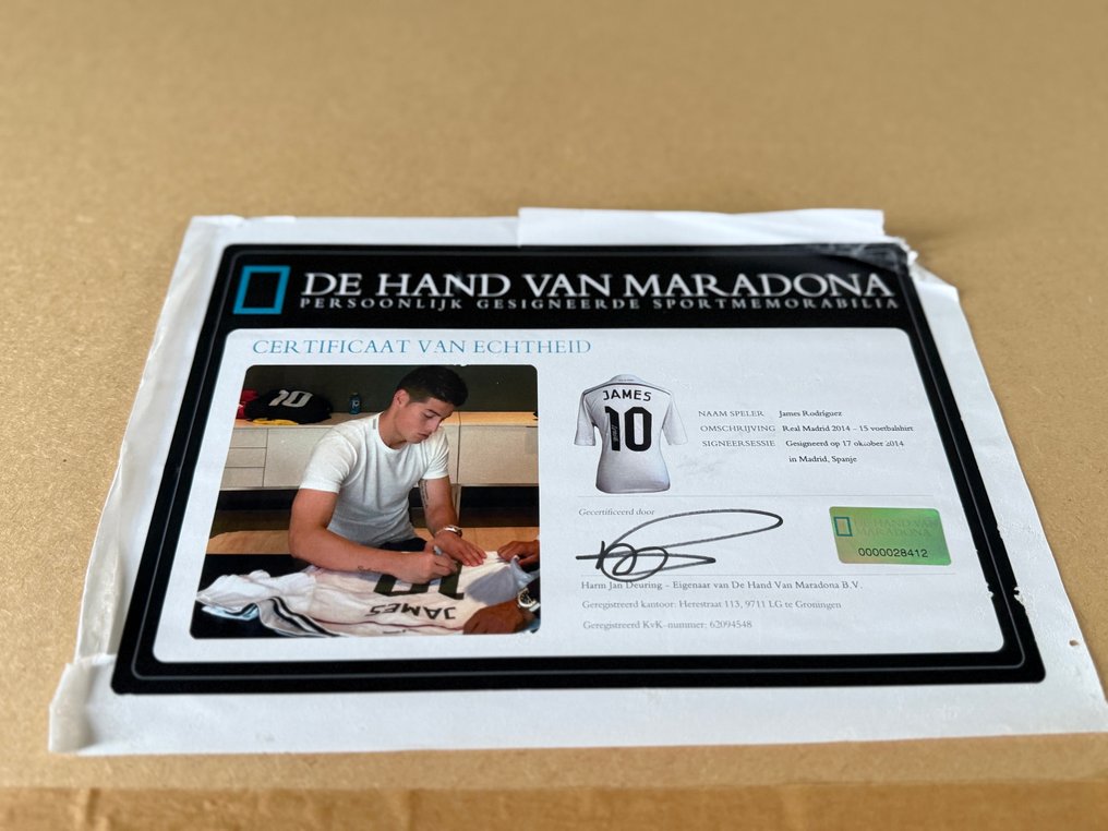 皇家马德里 - 西班牙足球联盟 - James Rodriguez - 2014 - 足球球衣  #2.1