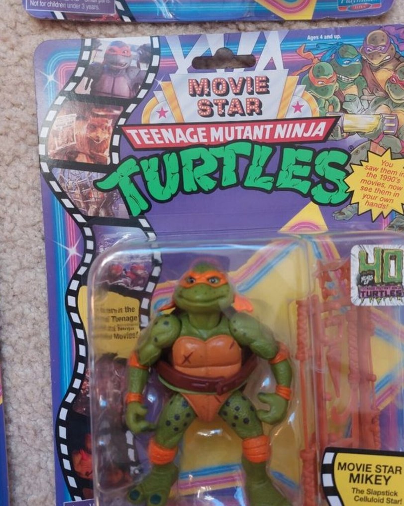 Playmates Toys - Legetøj Tortues Ninja Movie Star - 1990-2000 #2.1