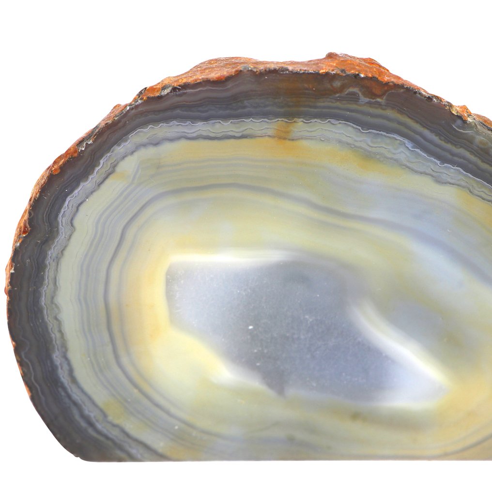 无底价 - 彩虹玛瑙 - 12x15x3 厘米 晶球- 1.2 kg #3.2