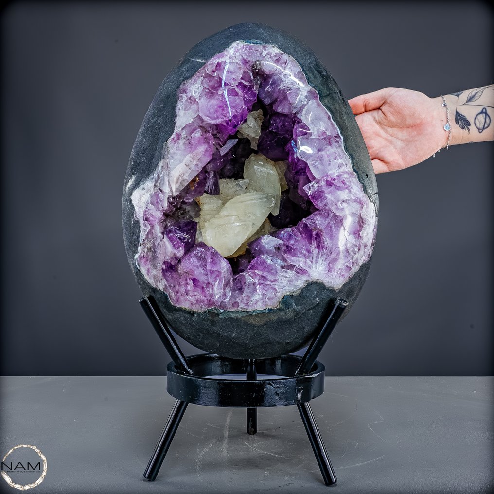 Εξαιρετικά αμέθοδος-χαλαζίας Ei από την Ουρουάη σε βάση. Φυσική τέχνη σε ανώτατη ποιότητα (23 kg)- 23075.68 g #3.2