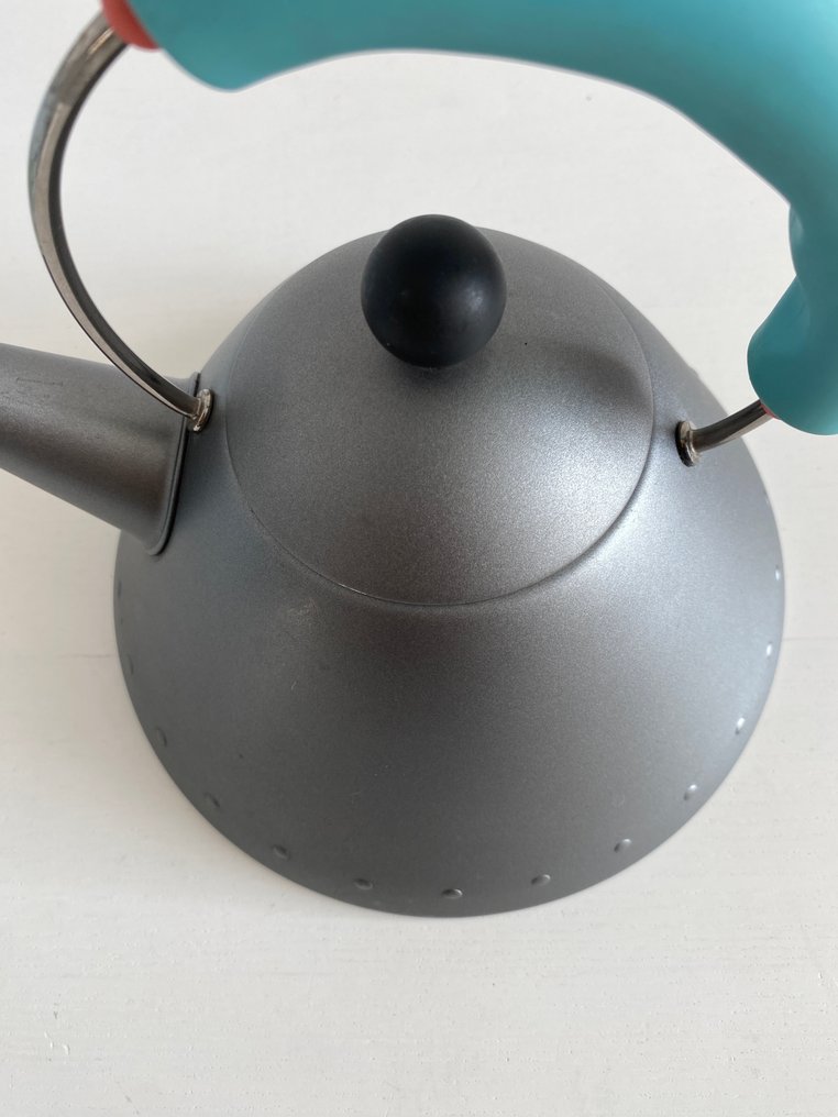 Alessi - Michael Graves - 壺 -  Modello 9093 - 鋼, 热塑性树脂 - Alessi 的‘Bird’ 鸡蛋壶 #4.3