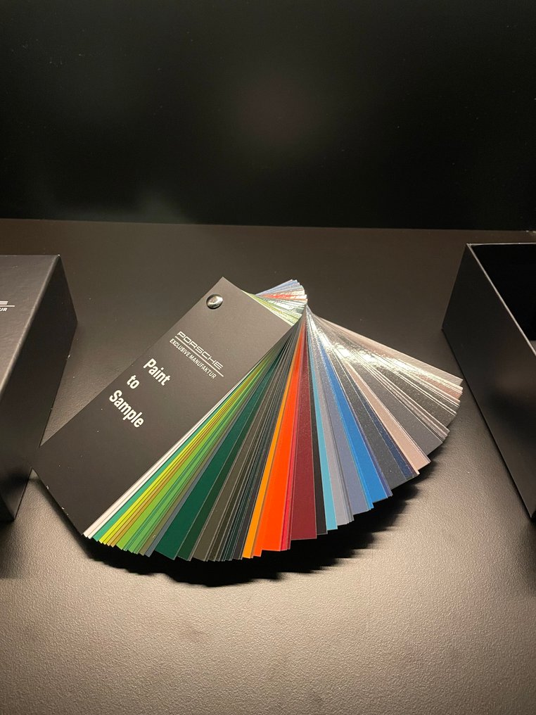 Brochure - Porsche - Porsche Paint to Sample Waaier #1.0