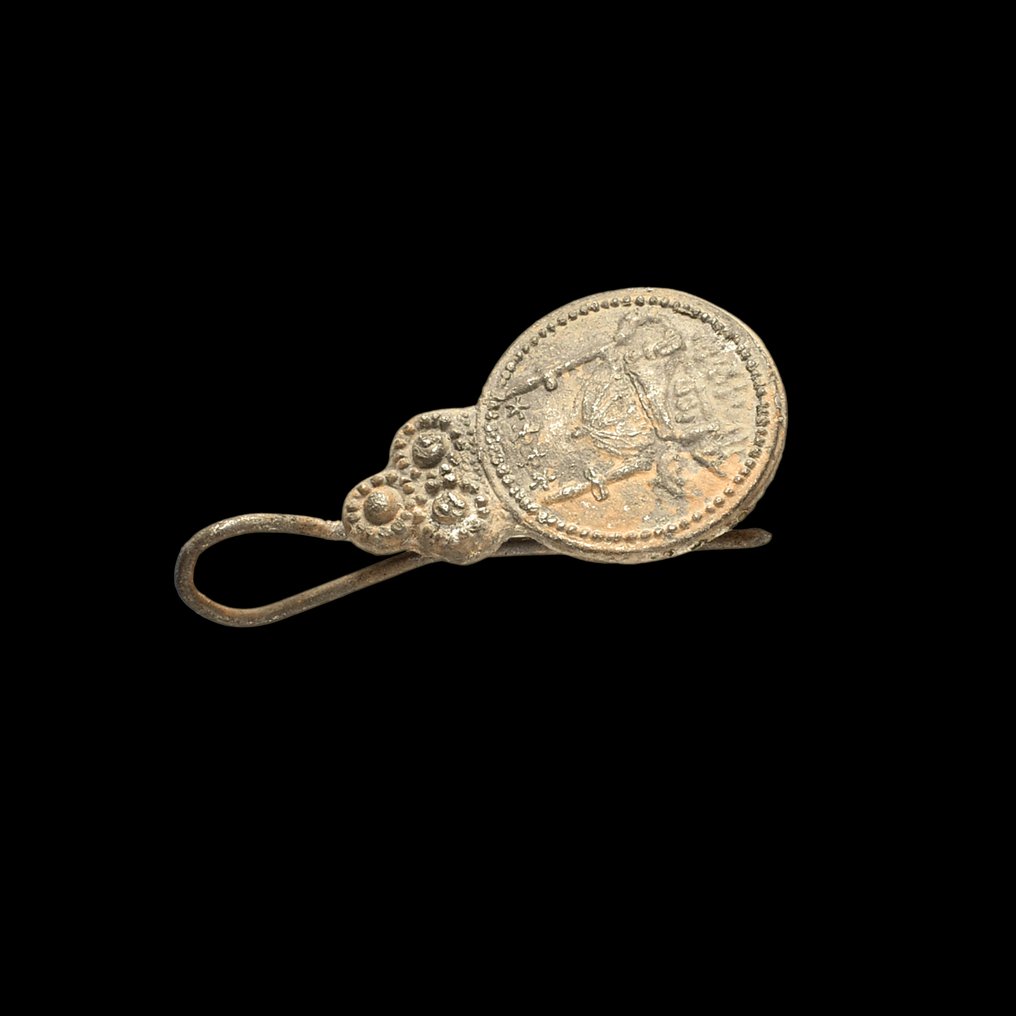 Αναγέννηση Ασημί και (πιθανώς) σκουλαρίκια επιχρυσωμένα με μια σιλουέτα της Αγίας Σοφίας – προκαλώντας μια νοσταλγία  (χωρίς τιμή ασφαλείας) #1.0