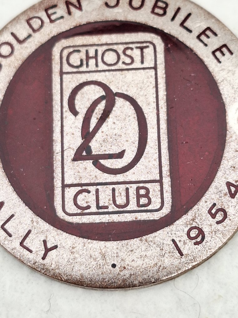 Rolls-Royce - 吉祥物 - Golden Jubilee Rally Type Ghost 20 - Emaille op metaal #3.2