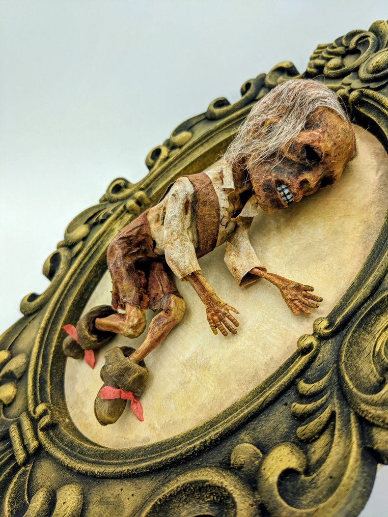 《小拇指》——小拇指的传说 木乃伊 - Mummified little boy - 31 cm - 20 cm - 7 cm - 非《瀕臨絕種野生動植物國際貿易公約》物種 - 1 #2.1