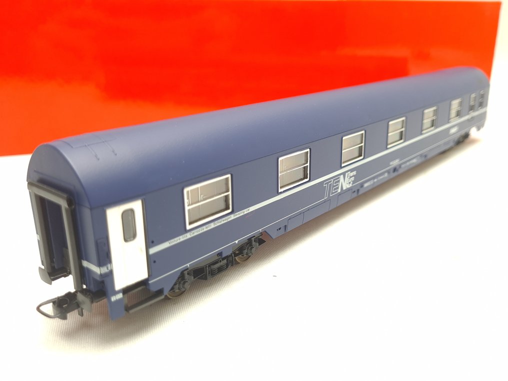 Rivarossi H0 - 3560 - Επιβατικό τρένο μοντελισμού (1) - MU υπνοδωμάτιο τρένου - SNCF #2.1